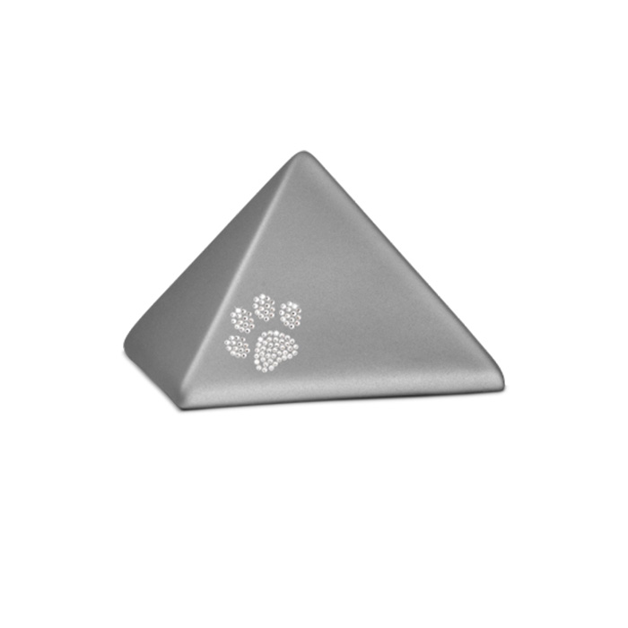 Foto von Pyramide avec Patte Swarovski gris pierre